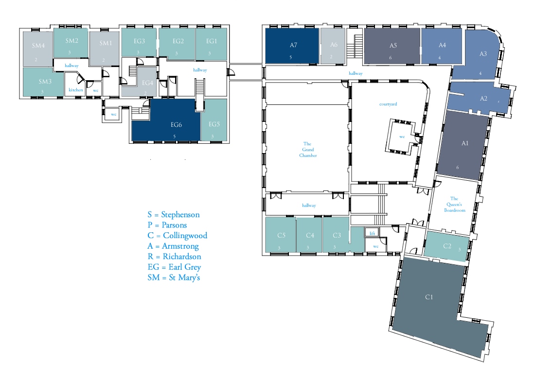First Floor Office Floorplan at The Town Hall Chambers